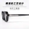 Gafas de sol polarizadas con patillas finas de nuevo estilo 2025 para mujer, Gafas de sol de moda multi-facetadas europeas y americanas, Gafas de sol para viajes al aire libre 9039