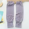 Mangas de Hielo Fresco para Protección Solar para Mujeres y Hombres, Mangas de Seda de Hielo, Guantes Delgados con Protección UV para Conducir y Ciclismo, Protección para Codos