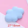 Accesorios de Resina Pegamento Blanco Funda para Teléfono Móvil Nube Accesorios DIY Nube Ángel DIY Imán para Refrigerador Accesorios de Nube Blanca