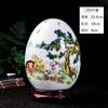 Adornos de Jarrón de Cerámica Jingdezhen Decoraciones para el Hogar Arreglo de Flores Secas Estilo Chino Nuevo Sala de Estar Mueble de TV Artesanía Liquidación
