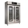 Kangruo Pantalla Táctil Control Sensorial Ventana de Perspectiva Circulación de Aire Caliente Alta Temperatura Gabinete de Desinfección Comercial Gran Capacidad Doble Puerta Fábrica