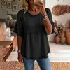 Outono de 2026 Nova Roupa Feminina Estilo Europeu e Americano Transfronteiriço Top Moda Camisa Lisa Solta