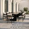 Sofá personalizado para exteriores, villa al aire libre, patio, jardín, balcón, muebles de ocio impermeables y resistentes al sol para exteriores, juego de mesa de café