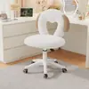 Crema de Maquillaje Tocador de Habitación de Niña Tocador de Celebridad de Internet Silla con Respaldo Silla Simple de Hogar para Manicura