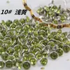 Faça você mesmo: Rebites coloridos de diamante de 7 mm para roupas, bolsas, sapatos, meias, pulseiras de relógio, acessórios, miçangas soltas, ferragens para malas.