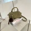 Bolsa de Almofada Portátil Retrô Francesa Transfronteiriça Feminina 2026 Outono Nicho Super Popular Versátil de Alta Qualidade Bolsa de Ombro Cruzada