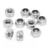 Acero Inoxidable 304 201 Tuerca de Bloqueo Antideslizante Din985 Hexagonal Autocierre Antiaflojamiento M2M3M4M16