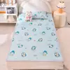 Tapete Gelado de Seda Ice Silk Macio para Crianças no Verão, Tapete Rattan de Gelo Infantil Desenho Animado Classe A, Tapete Macio com Ar Condicionado para Sesta na Creche 2