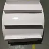 Correia Transportadora Verde de PVC Bloco de Barreira em T Tira Antiderrapante Tira Guia de Divisão Correia Transportadora de Subida Branca