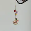 Nueva Cadena para Teléfono Móvil con Borla de Cuentas Estilo Chino, Cordón para Teléfono Móvil, Lujo Accesible Exquisito, Colgante de Bolso de Nicho DIY con Cuentas