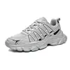 Otoño e invierno comercio exterior talla grande 46 zapatillas de papá casual de moda, nuevo modelo de moda, wish malla transpirable zapatillas para correr para hombre