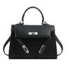 Bolsas para Mulheres 2025 Nova Bolsa Kelly Luxo Acessível de Ponta Nicho Couro Macio Bolsa Transversal Moda Bolsa de Mão para Ombro