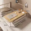 Escritorio para Laptop para Niños, Escritorio Portátil para Estudiar, Soporte para Lectura, Escritorio para Dormitorio Estudiantil, Mesa Pequeña Multifuncional para el Hogar