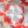 Pétalos de Rosa de Simulación Suministros para Boda Decoración de Flores Falsas para Habitación de Boda Accesorios de Flores Espolvoreadas a Mano Tela No Tejida Cuatro Apilados 100 Piezas