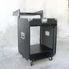 Gabinete de Amplificador 8U16U Caixa de Som Mixer Projetor Tampa Superior Hidráulica Rack Uso em Palco Maleta de Voo