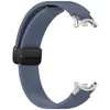Adecuado para Xiaomi Mi Band 11, Correa de Silicona Plegable con Hebilla Magnética Patrón Lichi, Correa de Repuesto Xiaomi 8/9/10 de 12 mm