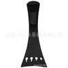 Accesorios para violín 4/4 3/4 1/2, ébano incrustado con boj, juego de cuatro piezas de cordales, venta directa del fabricante