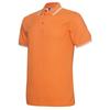 Camisa Polo de Manga Corta con Cuello de Solapa Color Sólido King 1Ac04 Teñido en Hilo CVC Ropa de Trabajo Camisa Publicitaria Estampada con Logo