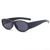 Nuevas gafas de sol europeas y americanas transfronterizas para mujer, de alta gama, moda, ovaladas, anti-ultravioleta, retro para hombre