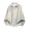 Moletom de duas peças com gola, marca NASA, alta qualidade, estilo vintage, para homens, adequado para primavera e outono, casual, modelagem solta e estiloso