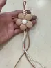 Nuevo Creativo Maillard Agua Alcalina Pan Miu Bolsa Colgante Chocolate Llavero Coreano Cordón Colgante para Bolsa