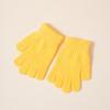 Guantes de otoño e invierno para niños color caramelo cálidos de lana tejida para niñas para escribir dedos lindos se puede añadir logo al por mayor