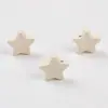 Estrela de cinco pontas contas de madeira pulseira infantil joias com contas feitas à mão contas de madeira em formato de coração decorativas em estoque atacado DIY Amazon