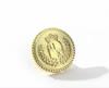 Botão Botões Monopoly Plástico Bronze Dourado Retro Estilo Britânico Botão Casaco Lã Fivela