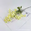Produto de grande sucesso de vendas internacionais: Flores Artificiais Poplar Óleo Dolly para Painel de Casamento, Arranjos Florais, Exposições de Chão, Decoração de Casa Materiais Florais