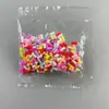 Pegamento en Crema DIY Arcilla Blanda Artificial Granos de Azúcar Color Seda Chocolate Aguja Juguete Alimentario Accesorios Slime Relleno Granos de Azúcar