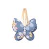 Amazon Hecho a Mano Estampado Floral Horquilla de Mariposa para Niños Perla Combinable Horquilla de Princesa Adorno para la Cabeza de Bebé 3954