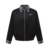 K613 Nicho Americano Desconstruído Ombro Direito Falso Duas Peças Jaqueta Reversível Design Masculino Curta Larga Cleanfit