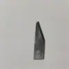 Pé de apoio com lâmina vibratória para urdume e trama, lâmina de corte de aço tungstênio, lâmina vibratória em estoque