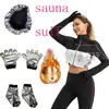 Conjunto Deportivo de Manga Larga con Cremallera para Mujer, Superventas Transpirable para Fitness y Sudoración, Traje Sauna Inductor de Sudoración, Moldeador Corporal