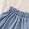 Conjunto de Ropa para Niñas 2026 Verano Nuevo Estilo Coreano Ropa Infantil Chaleco sin Mangas y Pantalones Florales Conjunto de Dos Piezas para Niñas