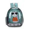 Bolsa para Gato con Nuevo Patrón Cápsula Espacial Mascota Gato Perro Doble Espalda Transparente Fácil de Sacar Bolsa para Gato Perro