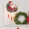 Adesivo de Parede Decorativo Cartoon Papai Noel Dormindo para Quarto Sala de Estar Estudo Exportação Atacado