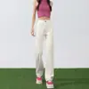 Jeans Rectos de Pierna Ancha Sueltos Estilo Callejero Coreano para Mujer, Nuevos de Primavera y Otoño Versátiles Casuales Adelgazantes de Largo Completo