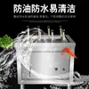 Olla Eléctrica de Gas Comercial para Platos Picantes, Cocedor de Fideos, Cocedor de Verduras, Olla Cuadrada para Cocinar Wontons, Cocedor de Dumplings, Cocedor Eléctrico de Fideos