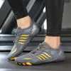 Primavera y Verano Nuevos Zapatos de Agua Zapatos de Playa para Pareja para Casa Interior Zapatos de Fitness Sentadilla Duro Zapatos de Tracción Cuerda para Saltar Cinta de Correr Zapatos Suaves