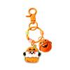 Llavero creativo de doble cara con etiqueta de Halloween, bonitos adornos para bolso, cadena de coche para pareja, pequeños regalos al por mayor