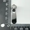 En Stock Wholesale No. 5 Tiradores de Cremallera Metálicos, Hebilla de Cremallera Color Gunmetal Brillante, Cabeza de Cremallera de Aleación de Zinc, Accesorios para Cremalleras de Chaqueta