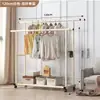 Perchero de pie combinado de alta resistencia de 25 piezas para secar edredones, zapatos y sombreros, adecuado para balcones interiores, alta capacidad de carga, perchero de metal para secar edredones