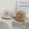 Sombreros de pana para niños al por mayor para primavera y otoño, sombreros de cubo de dibujos animados para bebé para exteriores, sombreros de pescador para niños estilo japonés y coreano, súper lindos