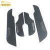 Adecuado para CRV 17-21 lentejuelas de panel inferior de puerta CRV caja reposabrazos de carrocería tablero anti-patadas pegatinas decorativas autopartes