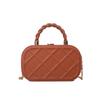 Bolsos nuevos 2022, estilo extranjero, cadena de diamantes, bolso de verano con textura, bolso de niña, popular bolso cuadrado pequeño