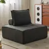 Sofá modular Piedmont para salas de estar pequeñas, sofá modular de bloques libremente combinable para hoteles y casas de huéspedes