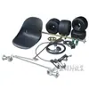 Motocicleta Eléctrica de Cuatro Ruedas para Derrape 168cc Accesorios de Go-Kart Manillar Frontal Modificado Suspensión Trasera Freno 5 pulgadas Lede