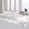 Alfombra de Franela Nórdica de Lujo Ligero Sala de Estar Alfombra Grande Abstracta Dormitorio Alfombra de Cabecera Manta Completa Alfombra Suave y Delicada con la Piel