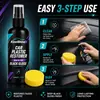 Pulidor de Coches Kineshinex, Spray para Cuidado del Brillo de la Pintura del Coche, Iluminación y Restauración de la Carrocería del Coche, A Prueba de Polvo y Manchas
